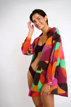 Livia CHEMISE SARAH PIGOVOIL Multicolore New