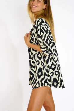 Livia CHEMISE SARAH LIMANIA Noir Hot