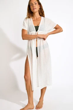 Livia Kimono LIZAE PINEDE Blanc Best