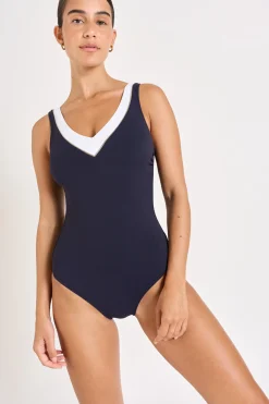 Livia MAILLOT 1 PIECE ARIANA TAMARINDO Bleu Best