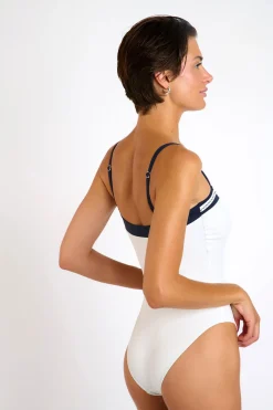 Livia MAILLOT 1 PIECE JANINA AMORGOS Ecru Discount