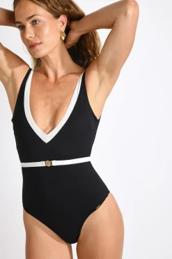 Livia MAILLOT 1 PIECE IMANI DAGMARA Noir