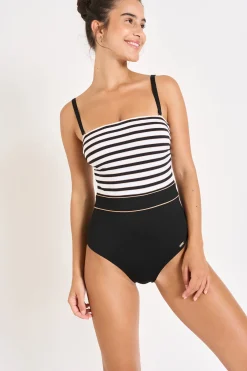 Livia MAILLOT 1 PIECE ISABEL GOMERA Noir Best