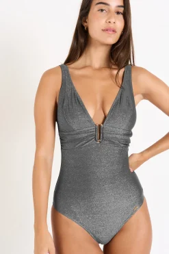 Livia MAILLOT 1 PIECE ULTIMA ADAMAN Noir New