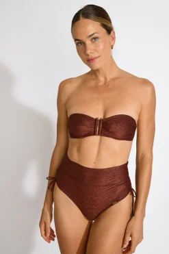 Livia Maillot de bain 2 pièces acajou FEDYA & DIOME ADAMAN Marron Best