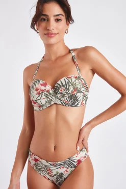 Livia Maillot de bain 2 pièces écru Marthe & Mauve Manglares Ecru Clearance