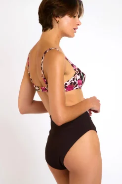 Livia Maillot de bain 2 pièces imprimé animal SASKIA & ADELES BARBATI Beige Sale