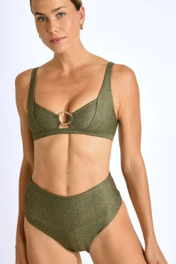 Livia Maillot de bain 2 pièces MARIA & ADELES DORADAS Kaki Clearance
