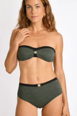 Livia Maillot de bain 2 pièces NOOR & DALTA DAGMARA Kaki Discount