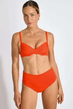 Livia Maillot de bain 2 pièces mandarine SASKIA & ADELES HERMOSO Orange