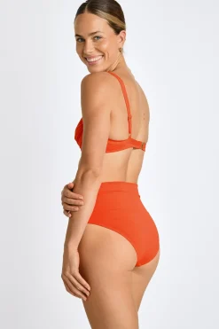 Livia Maillot de bain 2 pièces mandarine SASKIA & ADELES HERMOSO Orange