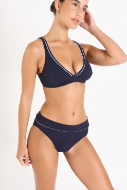 Livia Maillot de bain 2 pièces marine RAVI & KARTHIE TAMARINDO Bleu New