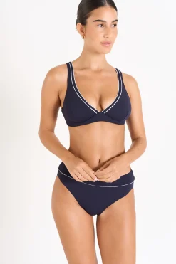 Livia Maillot de bain 2 pièces marine RAVI & KARTHIE TAMARINDO Bleu New