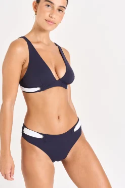 Livia maillot de bain 2 pièces marine MAYLIS & BRUNE TAMARINDO Bleu