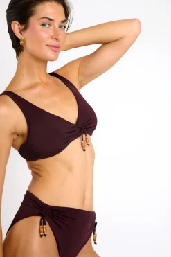 Livia Maillot de bain 2 pièces CELAYA & YVANA MANDRAKI Marron Best