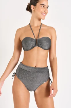 Livia Maillot de bain 2 pièces noir FEDYA & DIOME ADAMAN Gris Hot