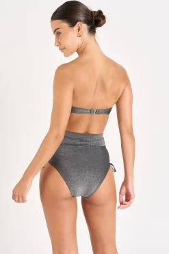 Livia Maillot de bain 2 pièces noir FEDYA & DIOME ADAMAN Gris Hot