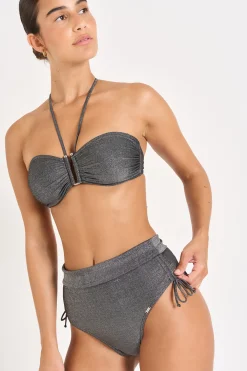 Livia Maillot de bain 2 pièces noir FEDYA & DIOME ADAMAN Gris Hot