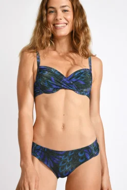 Livia Maillot de bain 2 pièces roy SASKIA & STAEL MARAZUL Bleu Hot