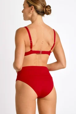 Livia Maillot de bain 2 pièces ruby SASKIA & ADELES LAVANDOU Rouge Outlet