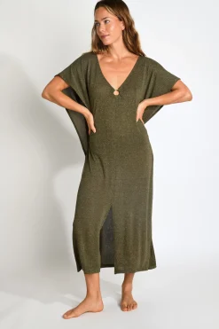 Livia Robe de plage FABIOLA HAMAMET Kaki