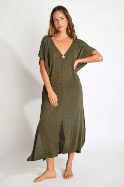 Livia Robe de plage FABIOLA HAMAMET Kaki