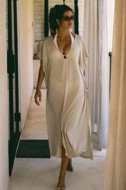 Livia Robe de plage FABIOLA HAMAMET Mordoré Outlet