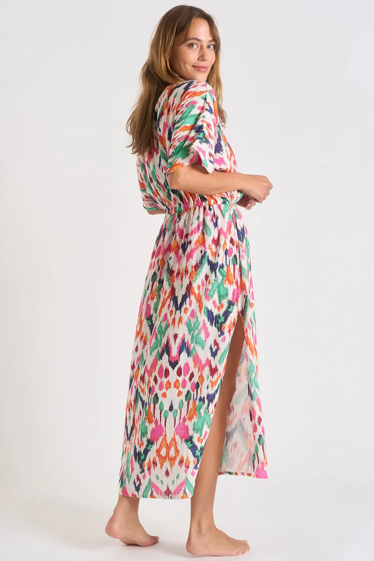 Livia Robe de plage AKYRA COTMAKASSAR Multicolore Best