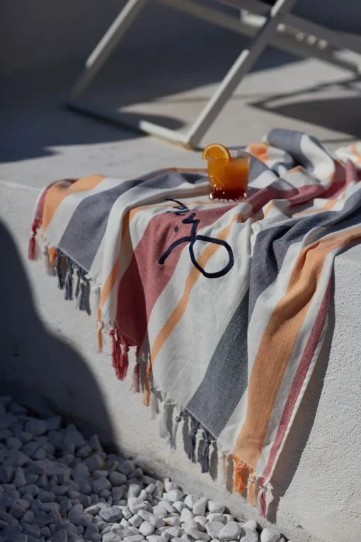 Livia Serviette de plage JAZMINE FOUTAS Multicolore