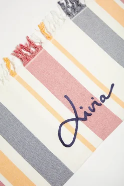Livia Serviette de plage JAZMINE FOUTAS Multicolore