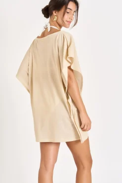 Livia TUNIQUE BEACHWEAR YASMINE HAMAMET Mordoré Outlet